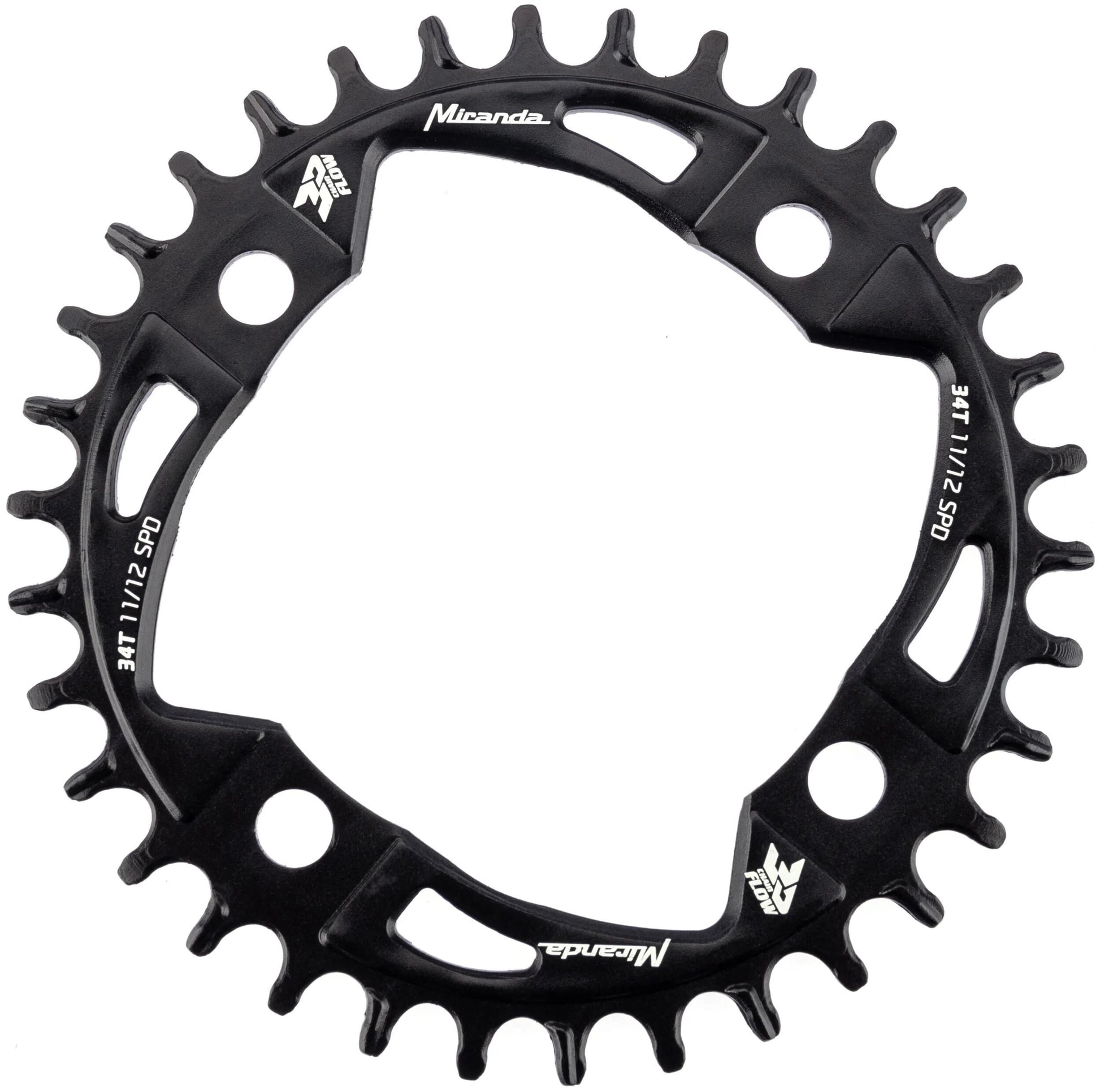 Miranda plateau vtt chainflow 3d plateau vtt chainflow 3d 34t