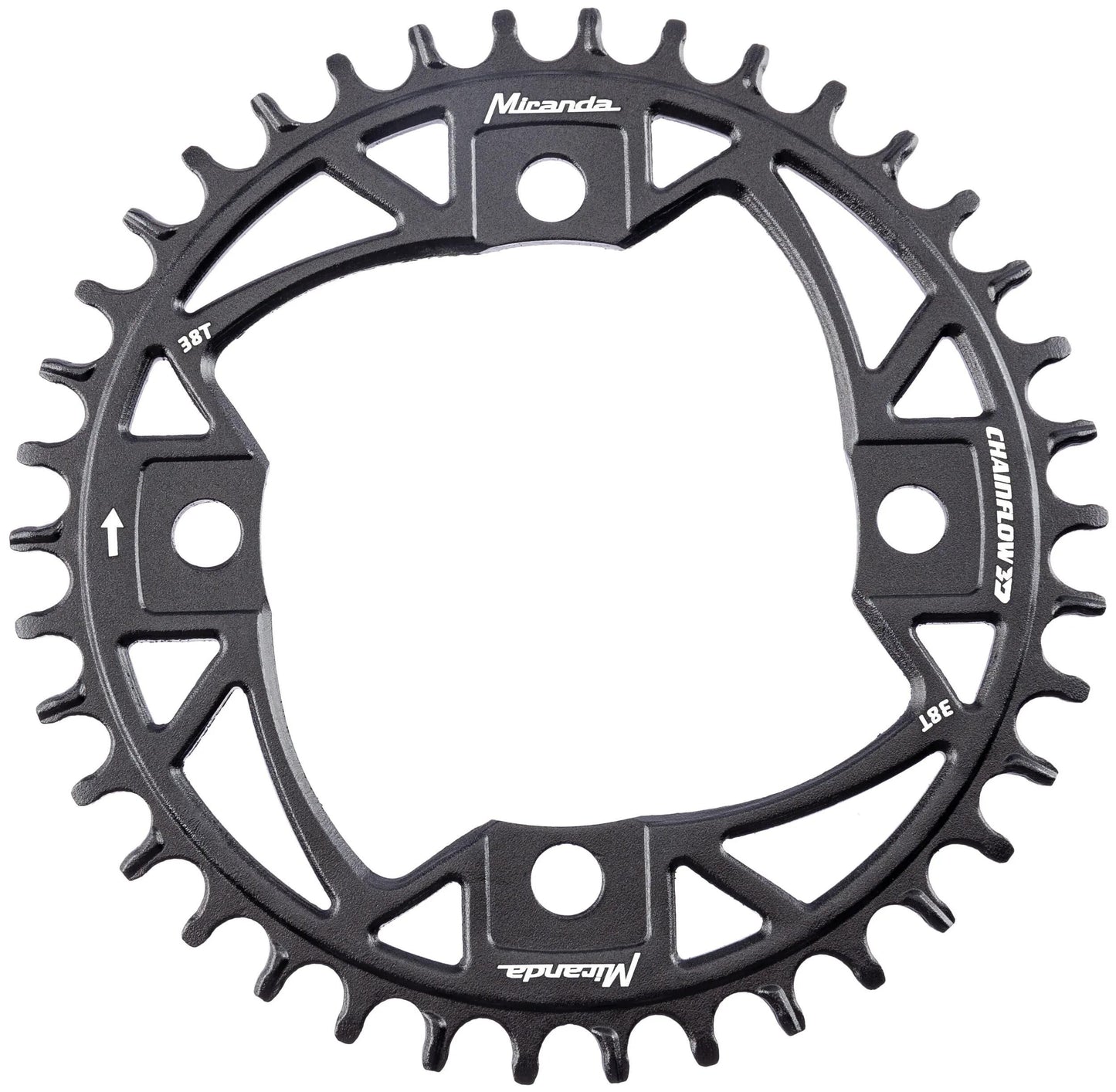 Miranda plateau vtt chainflow 3d plateau vtt chainflow 3d 38t