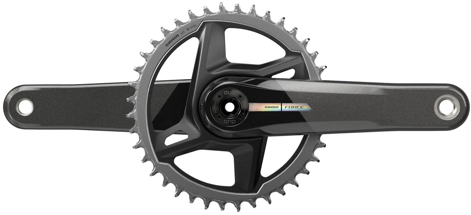 SRAM CRANKET FORCE 1 ETAP AXS 40T 172,5 mm gris