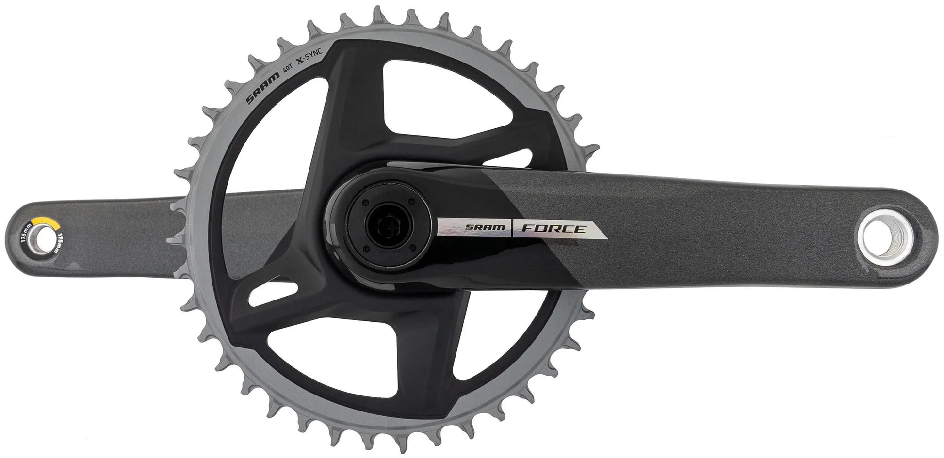 SRAM CRANKET POWERPETER FORCE 1 AXS 175 mm 40T