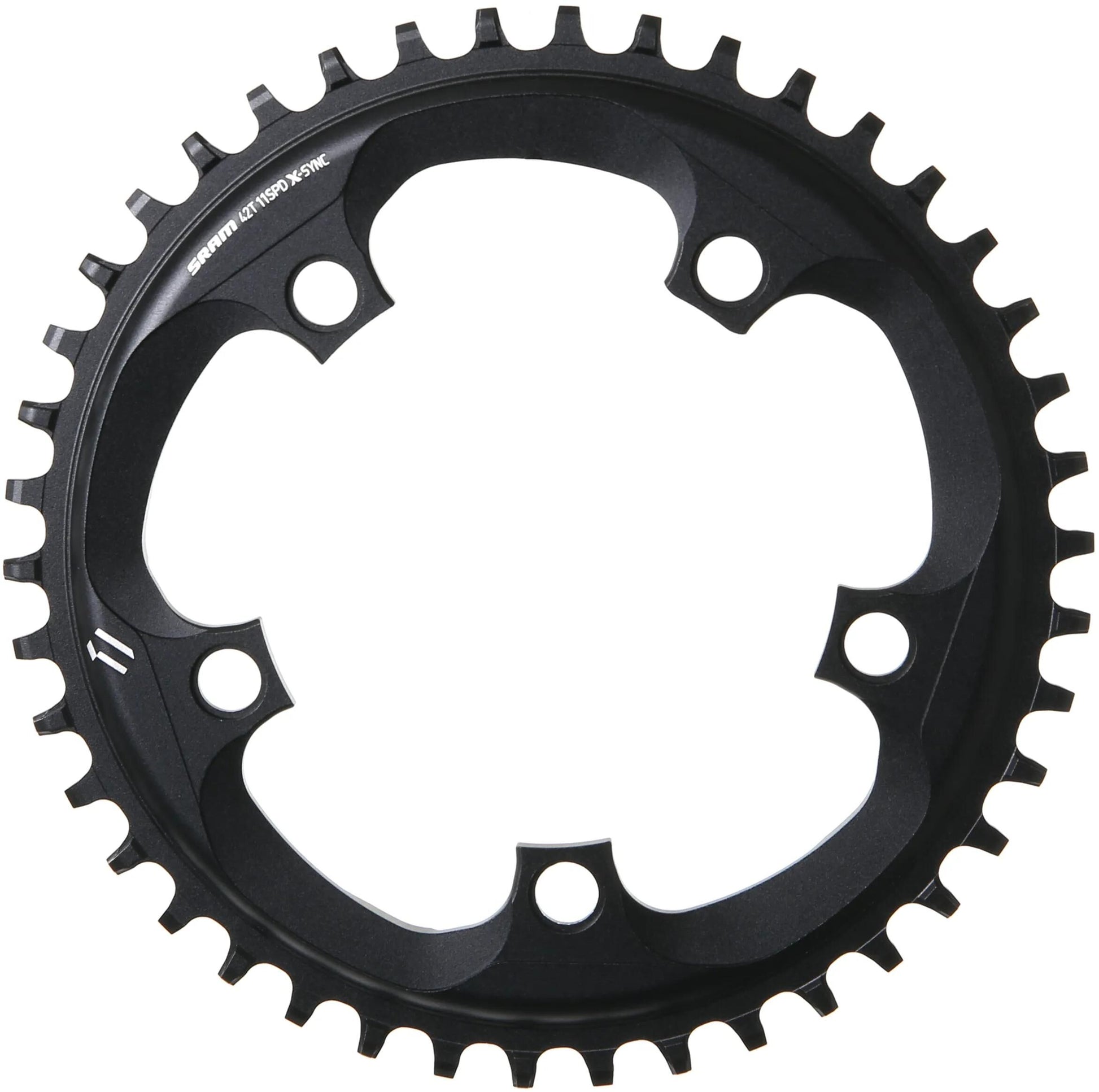 Sram chain ring single 42t alu noir