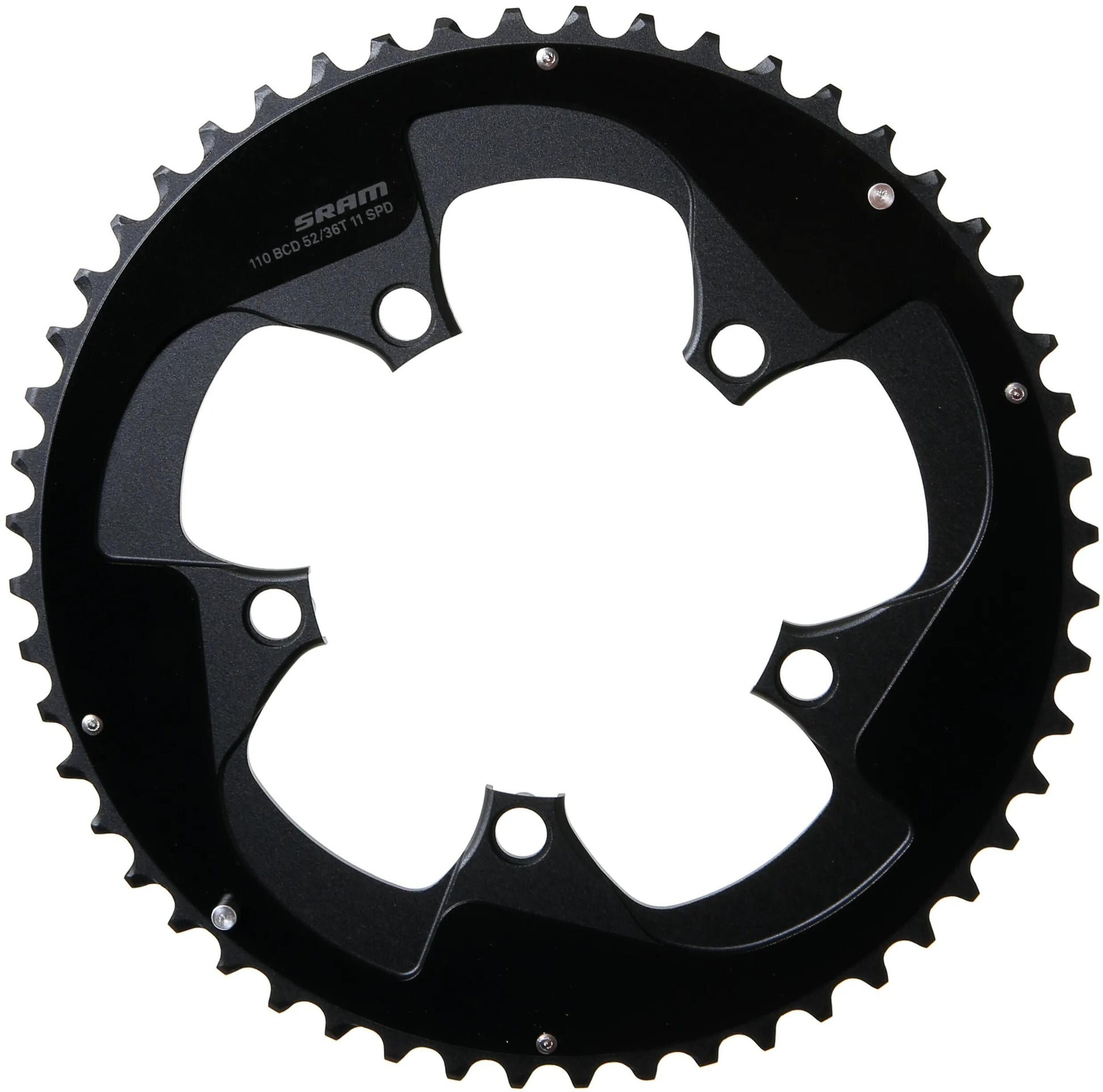 Sram Chain Ring Roaddoub. 52t Alu f. Noir