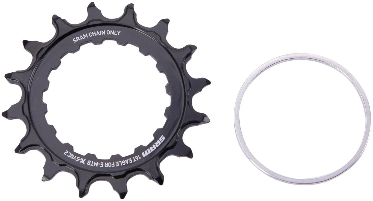 Pignon de moteur SRAM F.BOSCH 16T. Noir