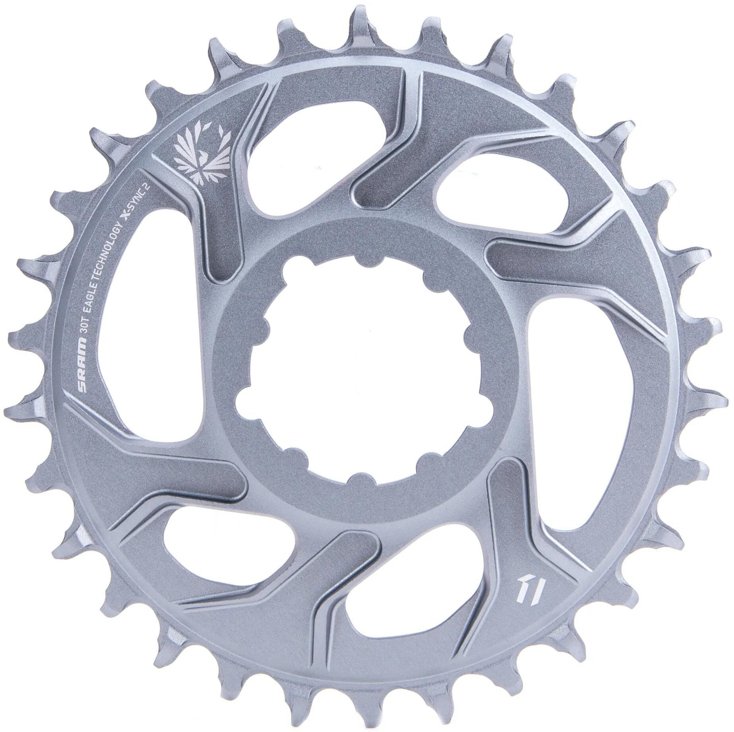 Sram Chain Ring X-Sync 2 30 dents gris polaire alu