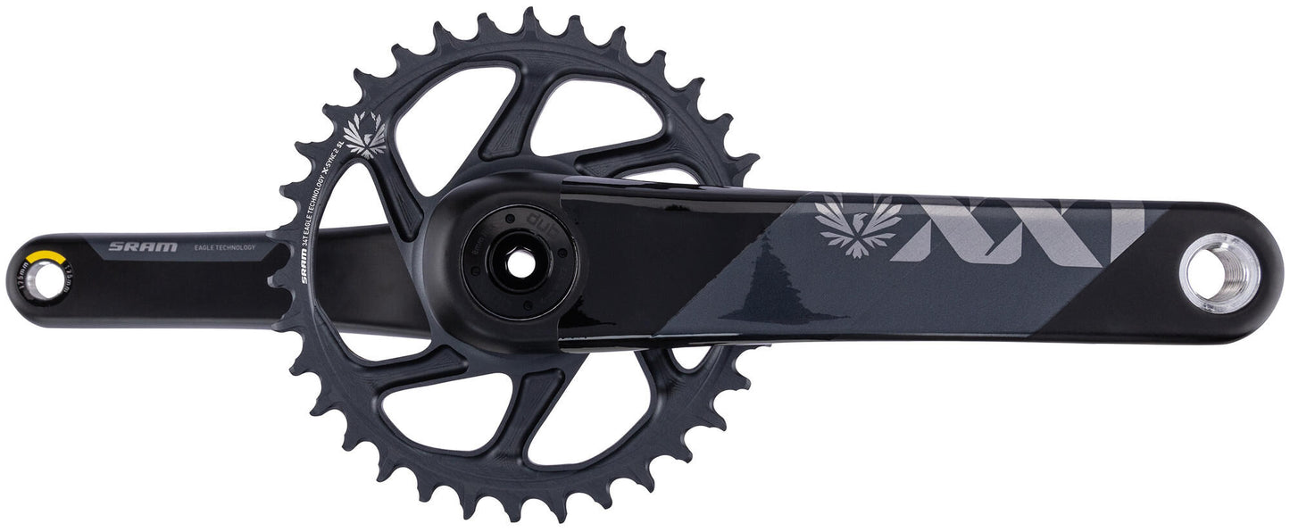 Sram kettenradgarnitur xx1 eagle crankset xx1 eagle 34t cannondale 175mm