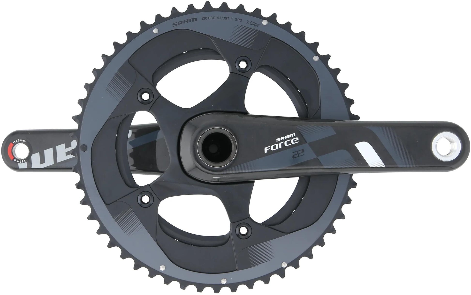 SRAM CRANKET FORCE 22 GXP, 39 53T 165 mm
