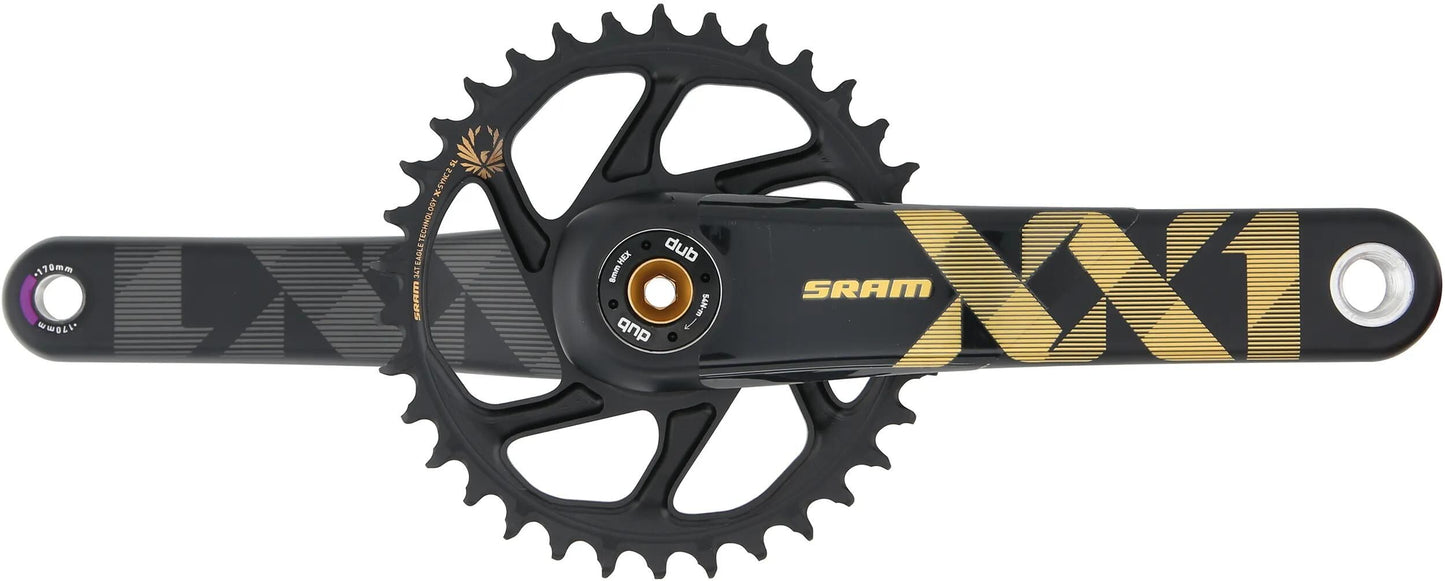 SRAM CRANKET XX1 Eagle 34T Boost 170 mm