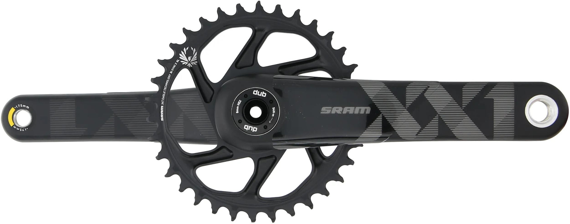 SRAM CRANKET XX1 EAGLE 34T BOOST 175 mm