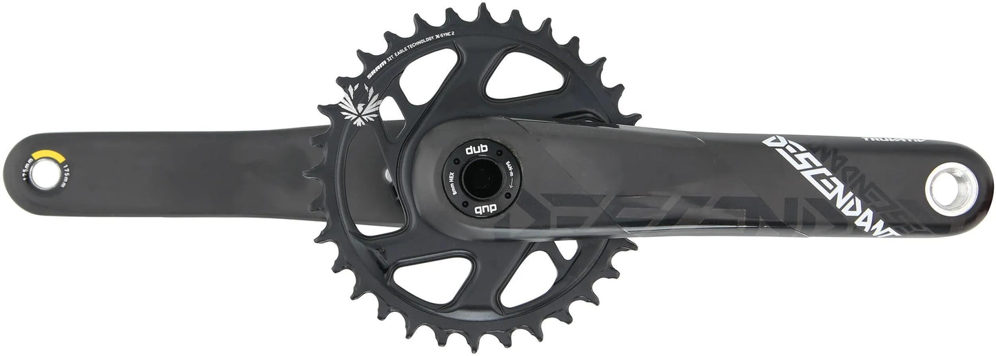 Truvativ Crank Set dence. carb.agle 32t.Dub Boost