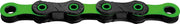 KMC Chain de vélo DLC 12 126 SCHAKELS - 5,2 mm - noir vert - afbeelding 1