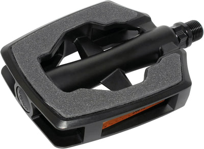 Jeu de pédales Marwi SP-890 sandblock gris aluminium noir mat