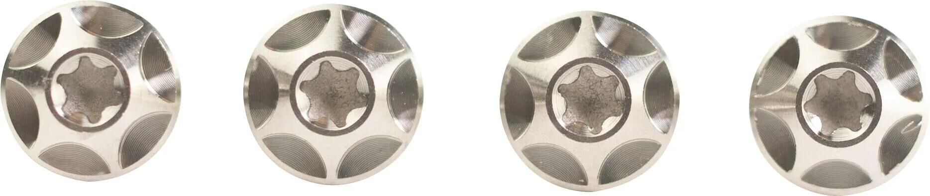 Silca Vis argent 4pcs.