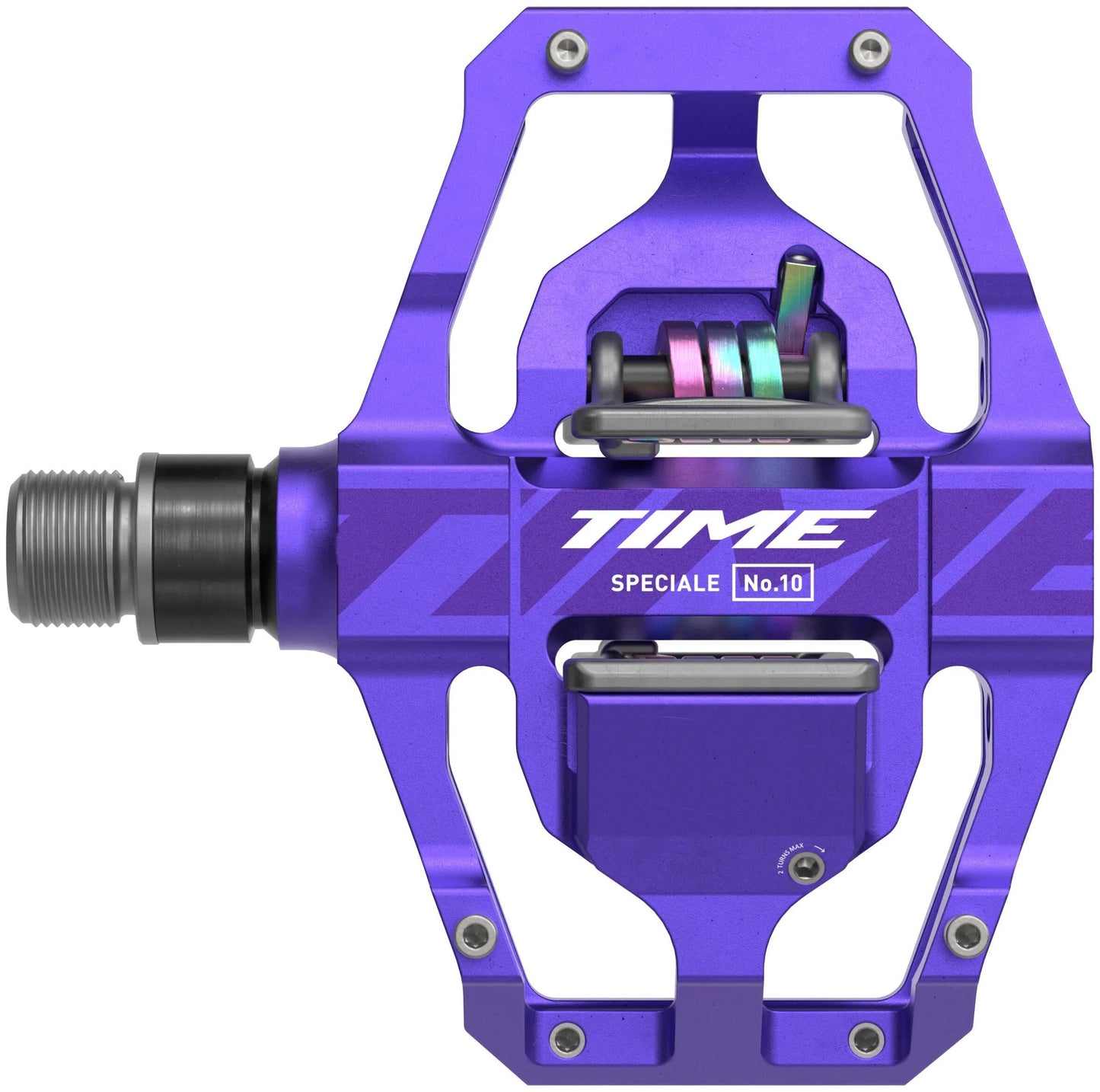 Pédale de système horaire spéciale 10 pédale spéciale 10 grande 69 x 90mm violet