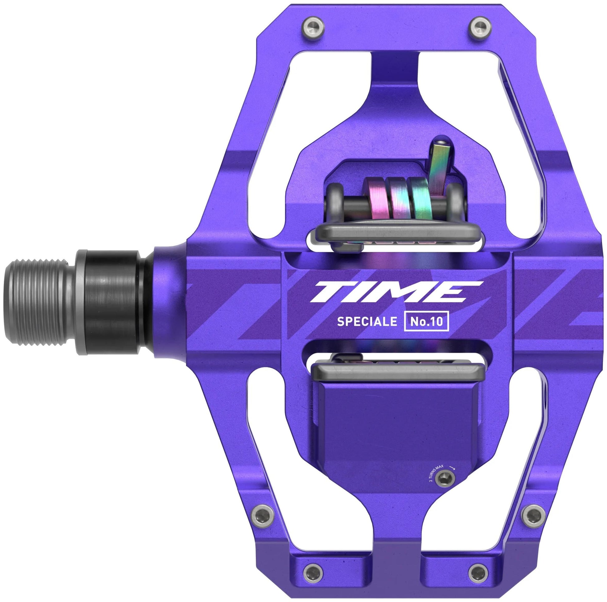 Pédale de système horaire spéciale 10 pédale spéciale 10 grande 69 x 90mm violet