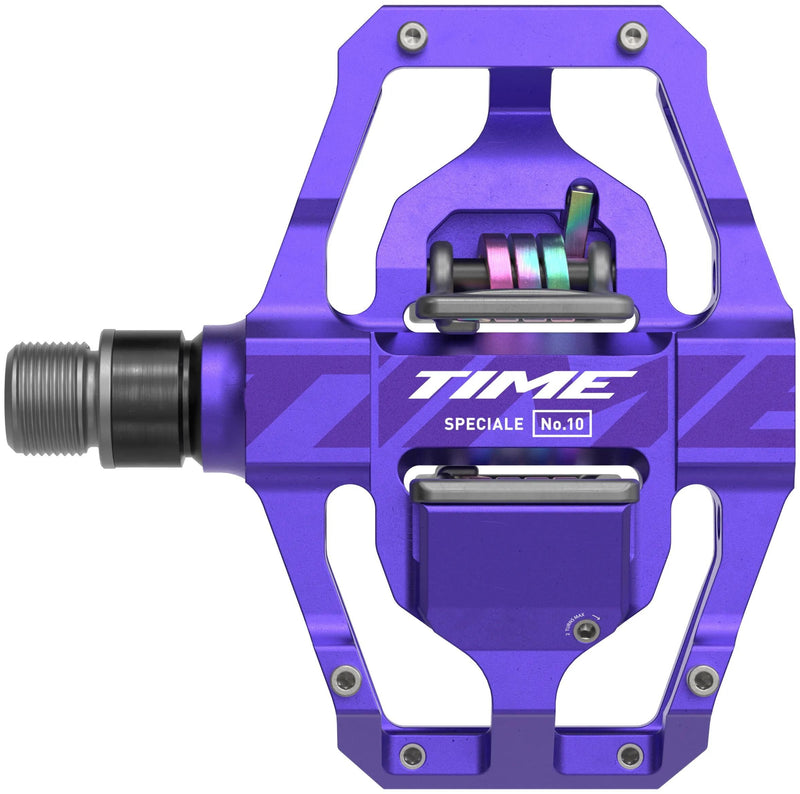 Pédale de système horaire spéciale 10 pédale spéciale 10 grande 69 x 90mm violet