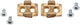 Pédale système de temps xc 12 pédales xc 12 ti carbone or c1