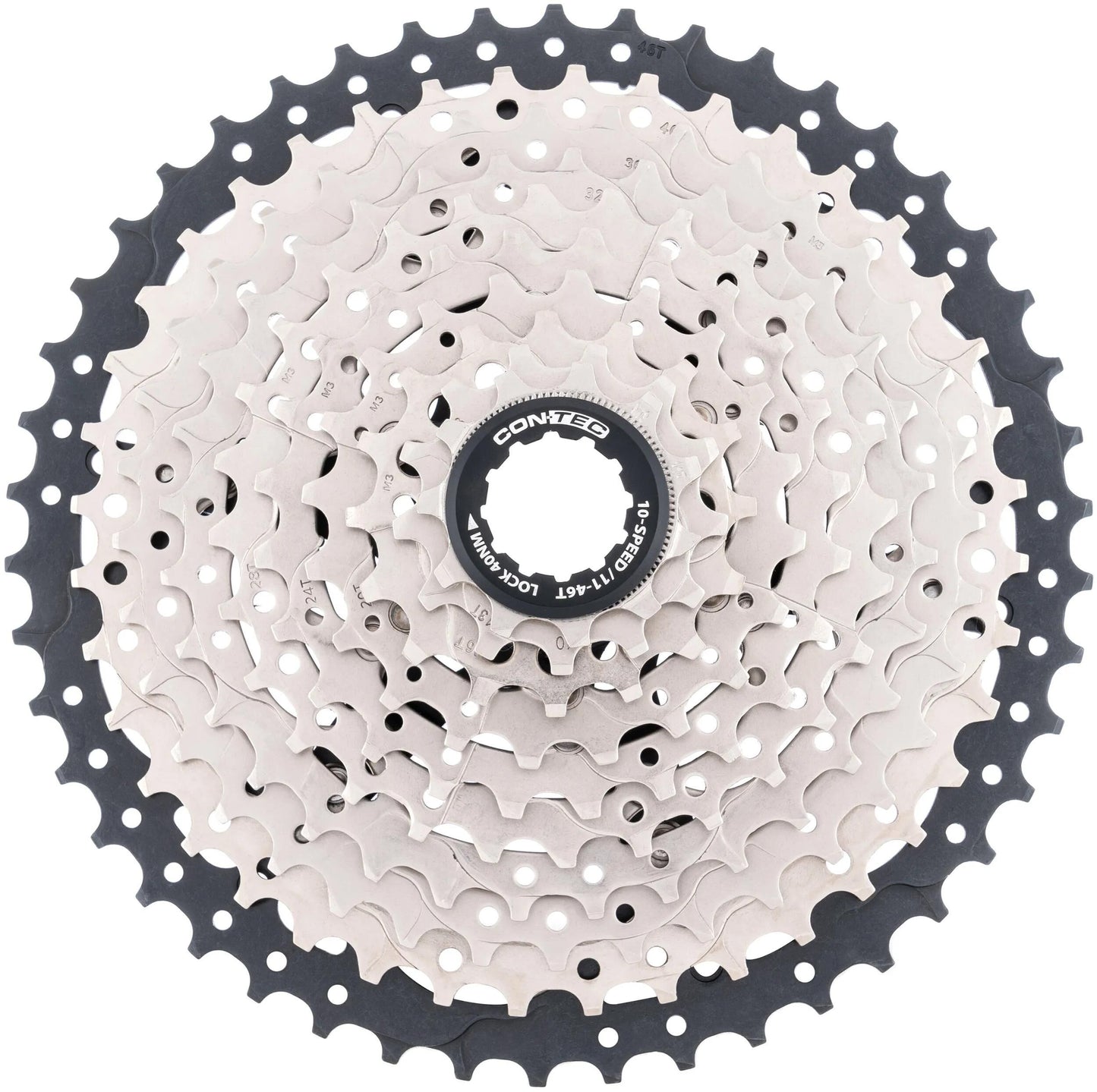 Contec CT Cassette Grad 11-46T 10SP SIL. noir