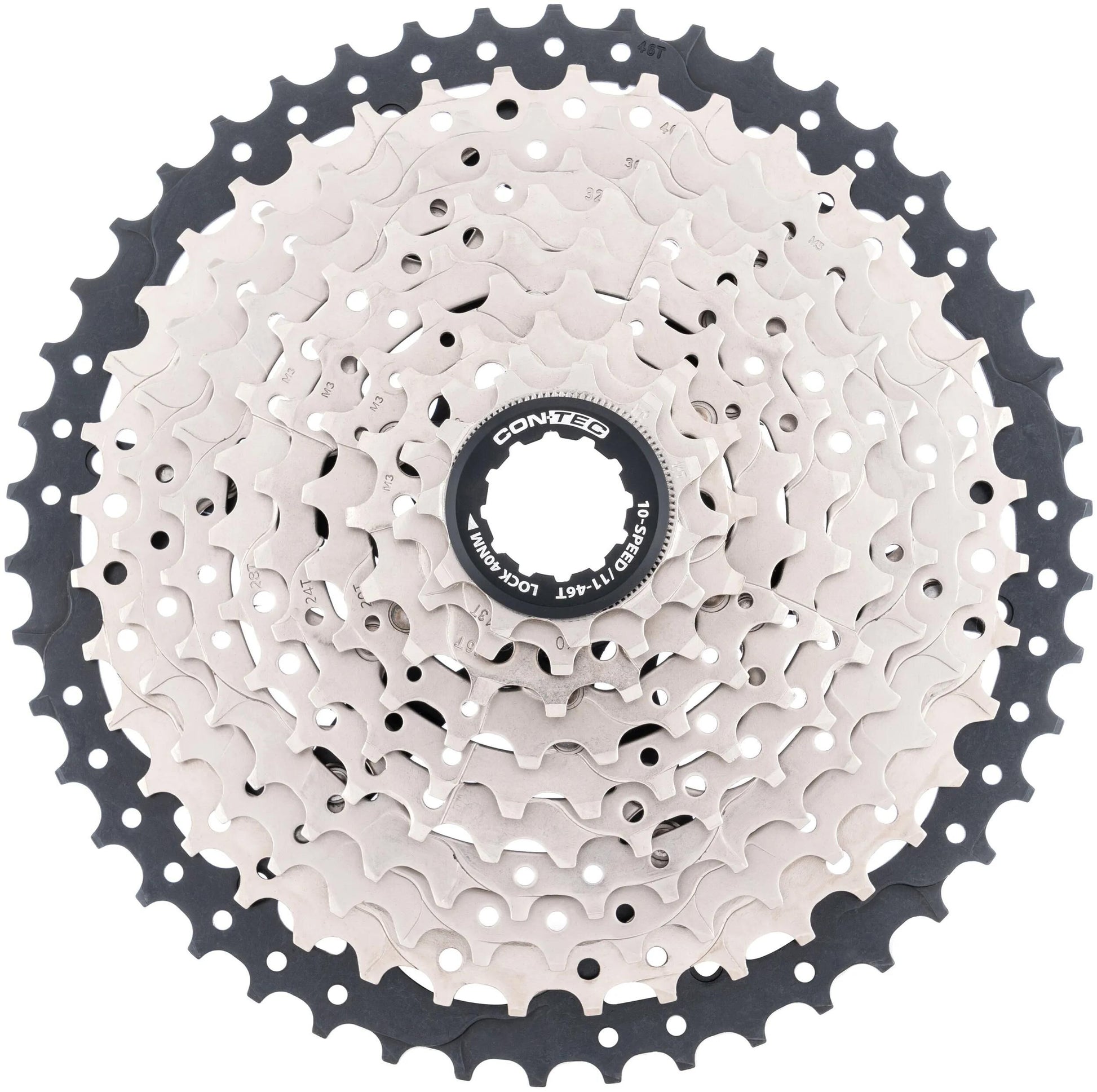 Contec CT Cassette Grad 11-46T 10SP SIL. noir