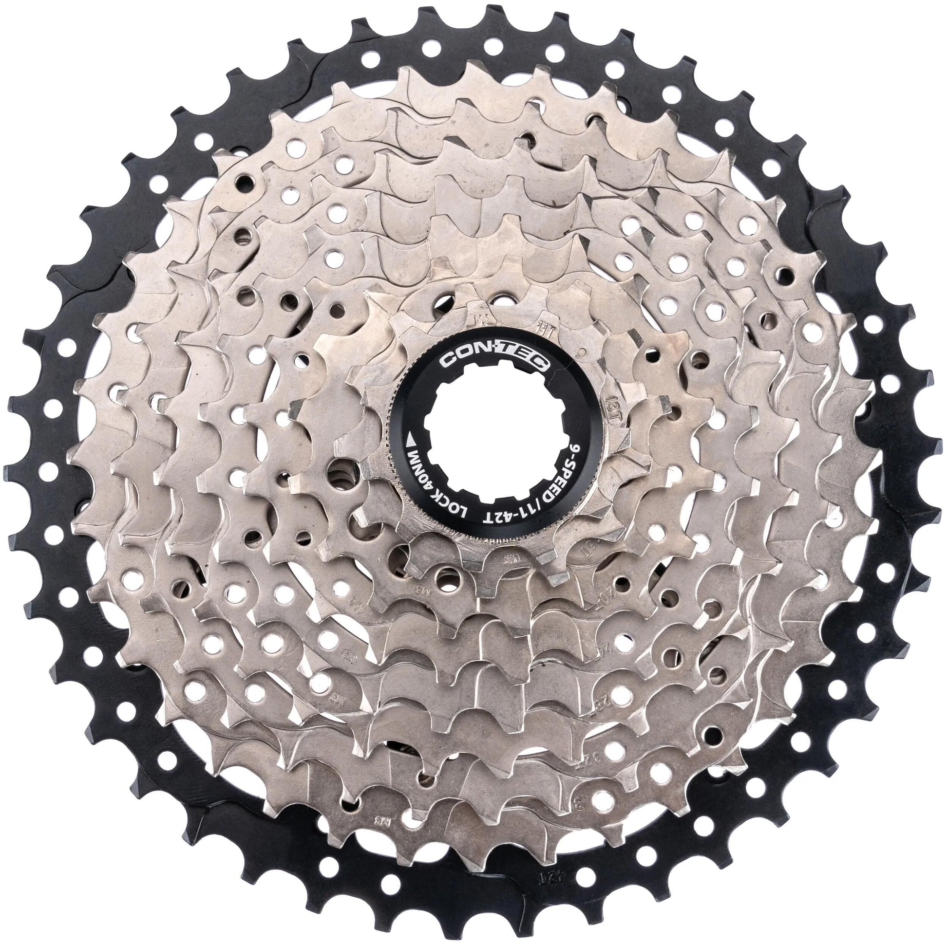 Pignon de cassette Contec grad ct cas.pignon grad 11-42t 9sp sil. noir