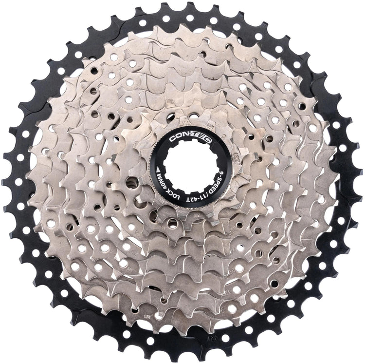 Pignon de cassette Contec grad ct cas.pignon grad 11-42t 9sp sil. noir