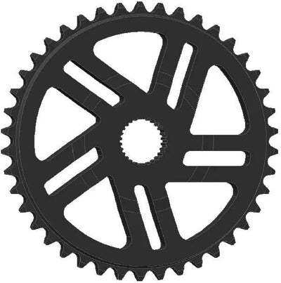 engrenage. 4 NW 34T CL50 DM 3 mm noir