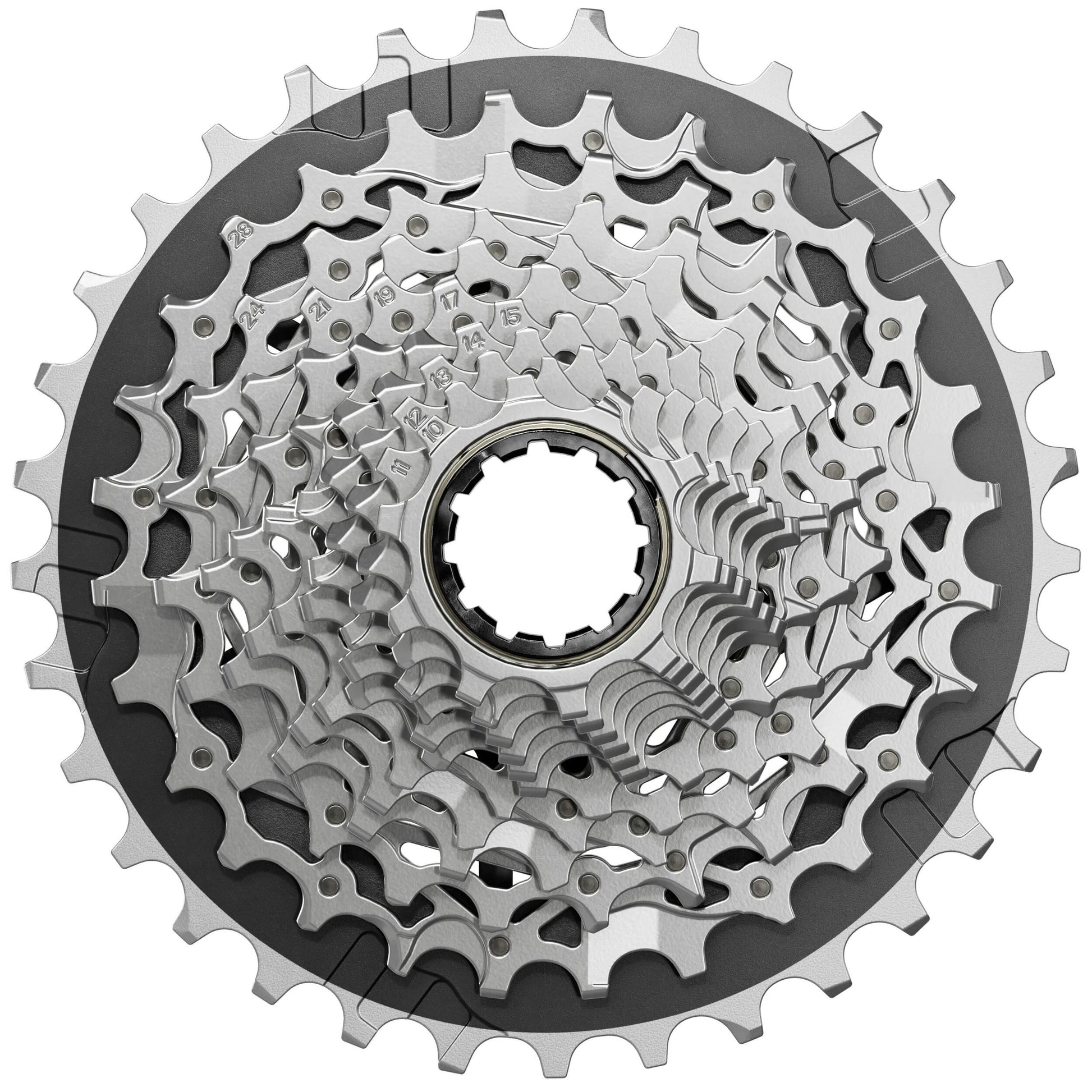 Cassette SRAM XG-1270 E1 10-33 Z. Argent
