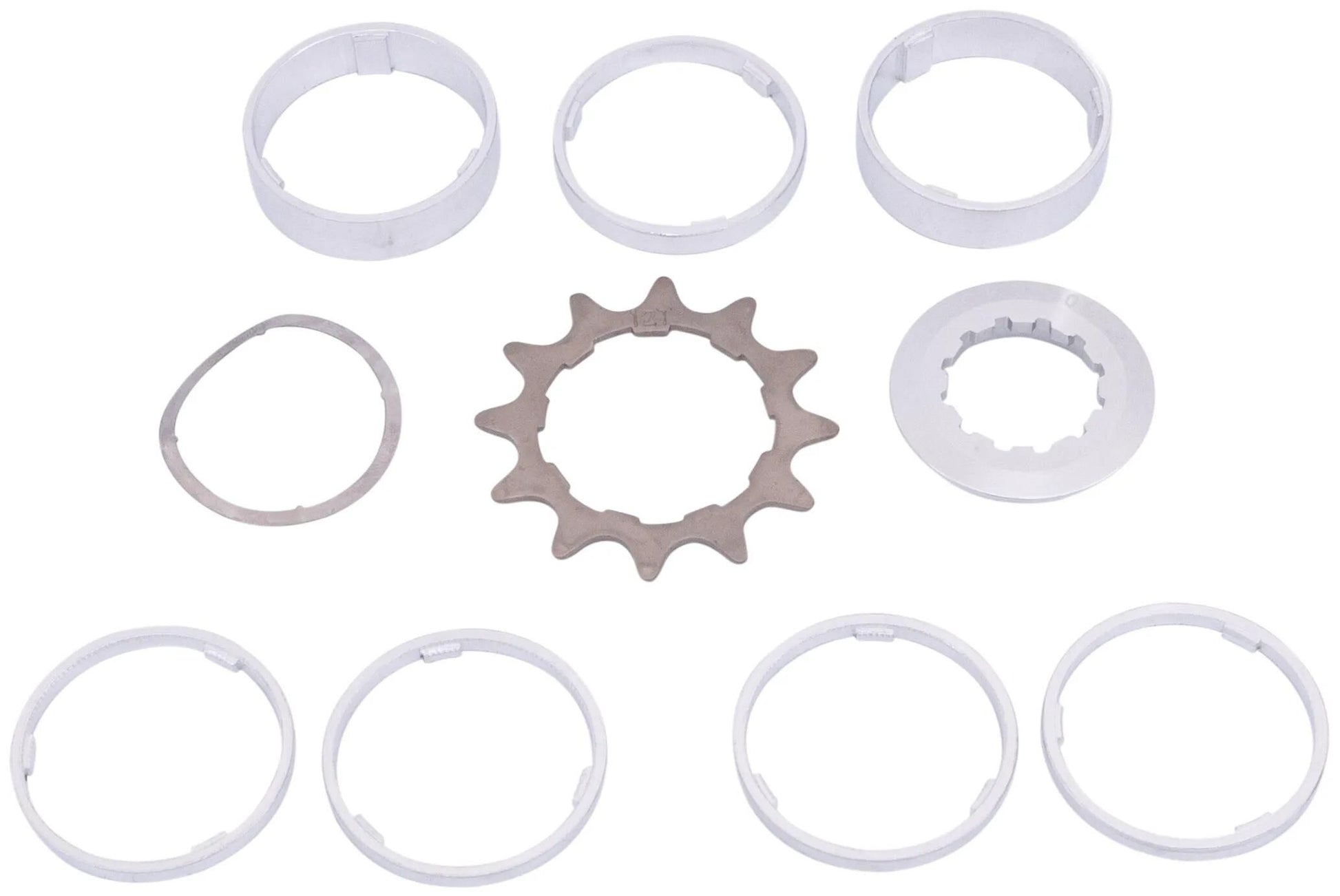 Point Sprocket W.spacer set 12T