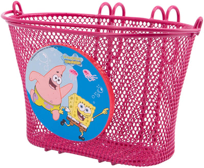 Vélo mode enfant panier éponge bob metal