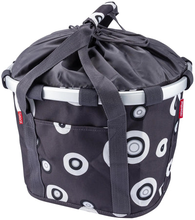 Reisenthel panier bikebasket sac shopping rk bikebasket bulles anthr.