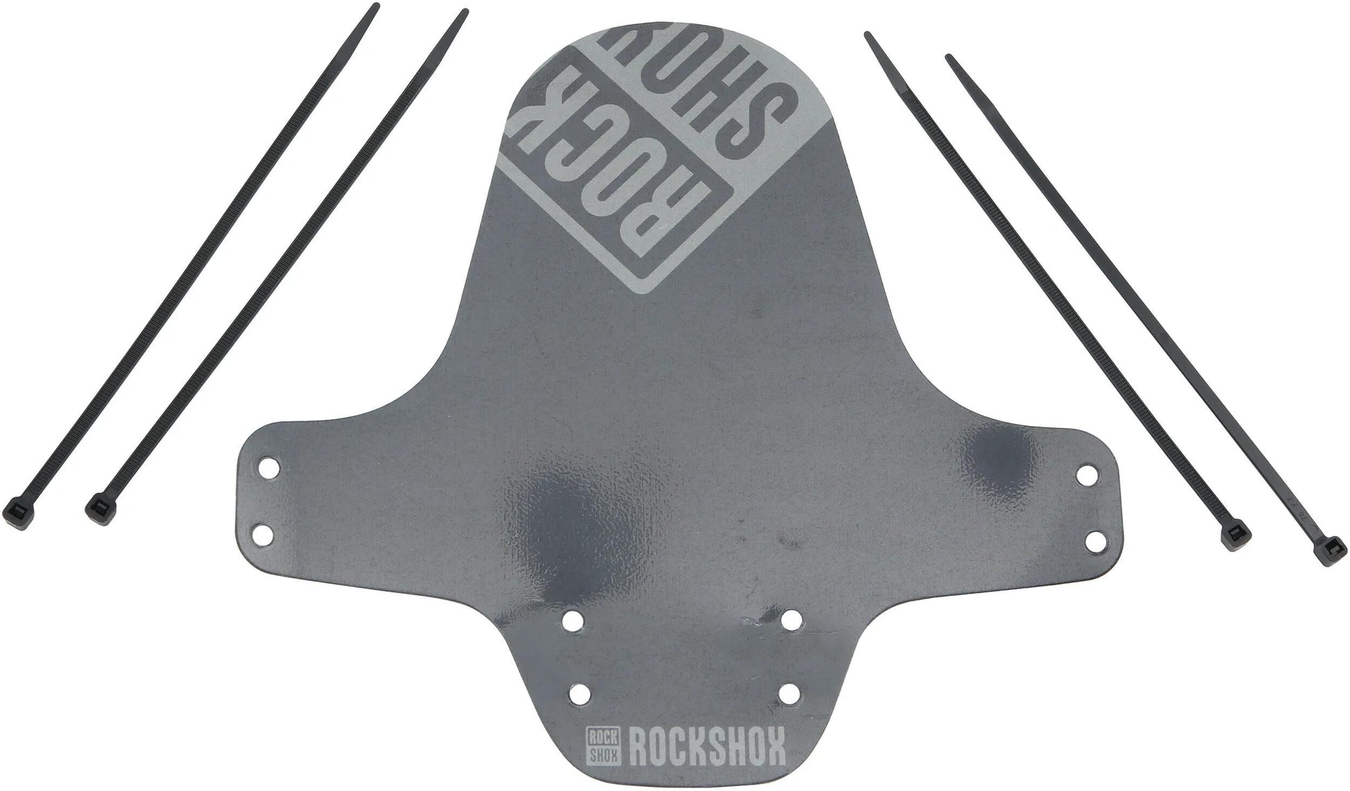 Rockshox steekspatbord fender clip-on fender rs black grey