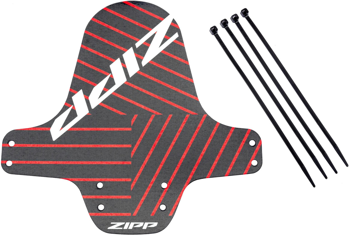 Rockshox Clip-on Fender RS ​​Black Red Zipp