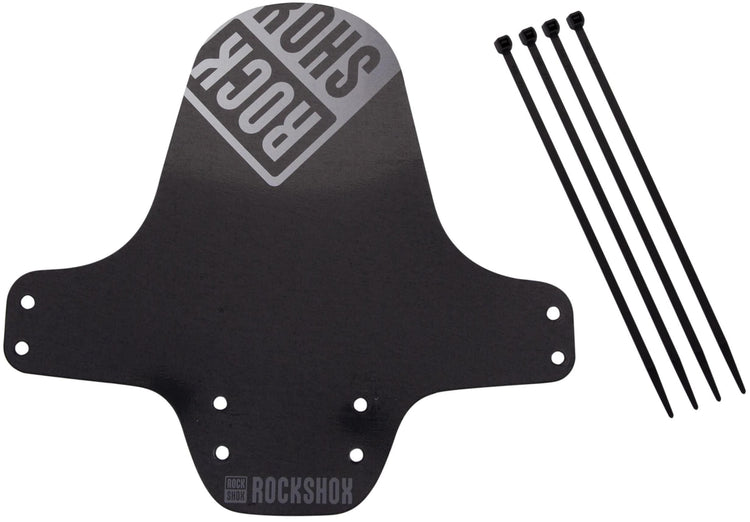 Rockshox Clip-on Fender RS ​​Black Silver Offwhite
