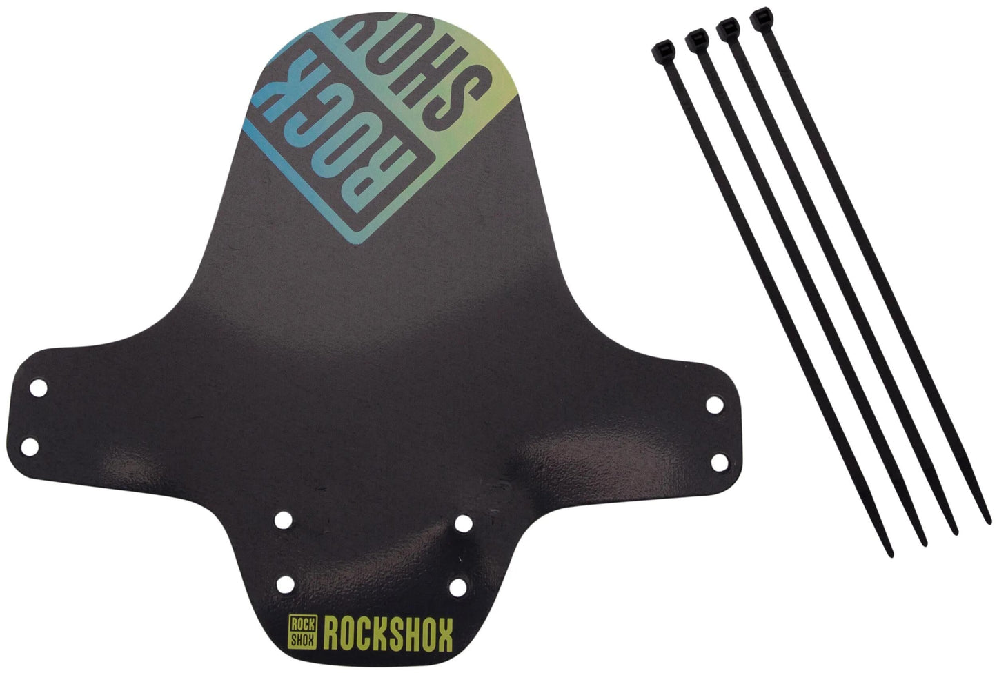 Rockshox Clip-on Fender Rs Black Yellow Offblue