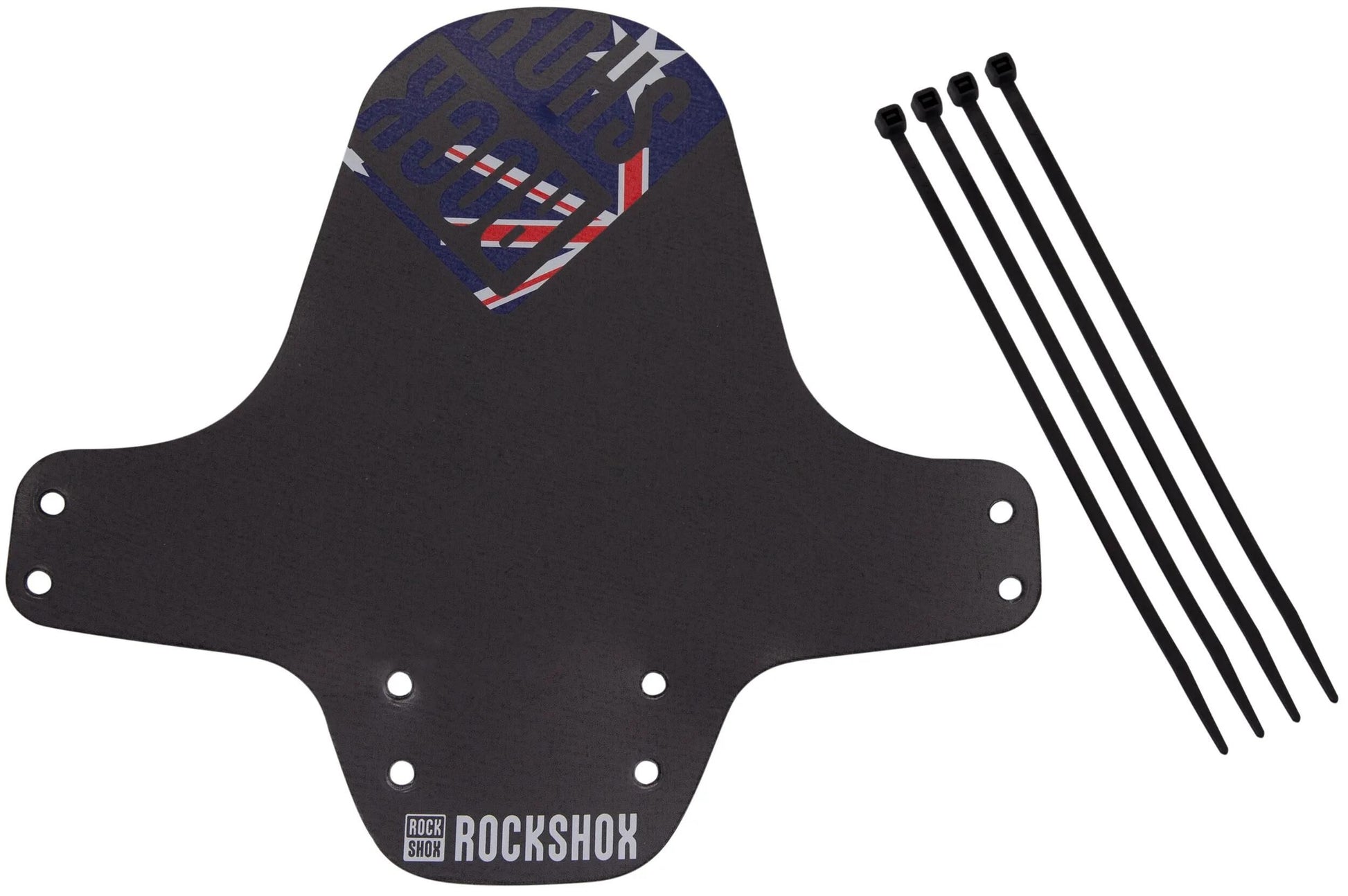 Rockshox Clip-on Fender RS ​​Black Australia Flag