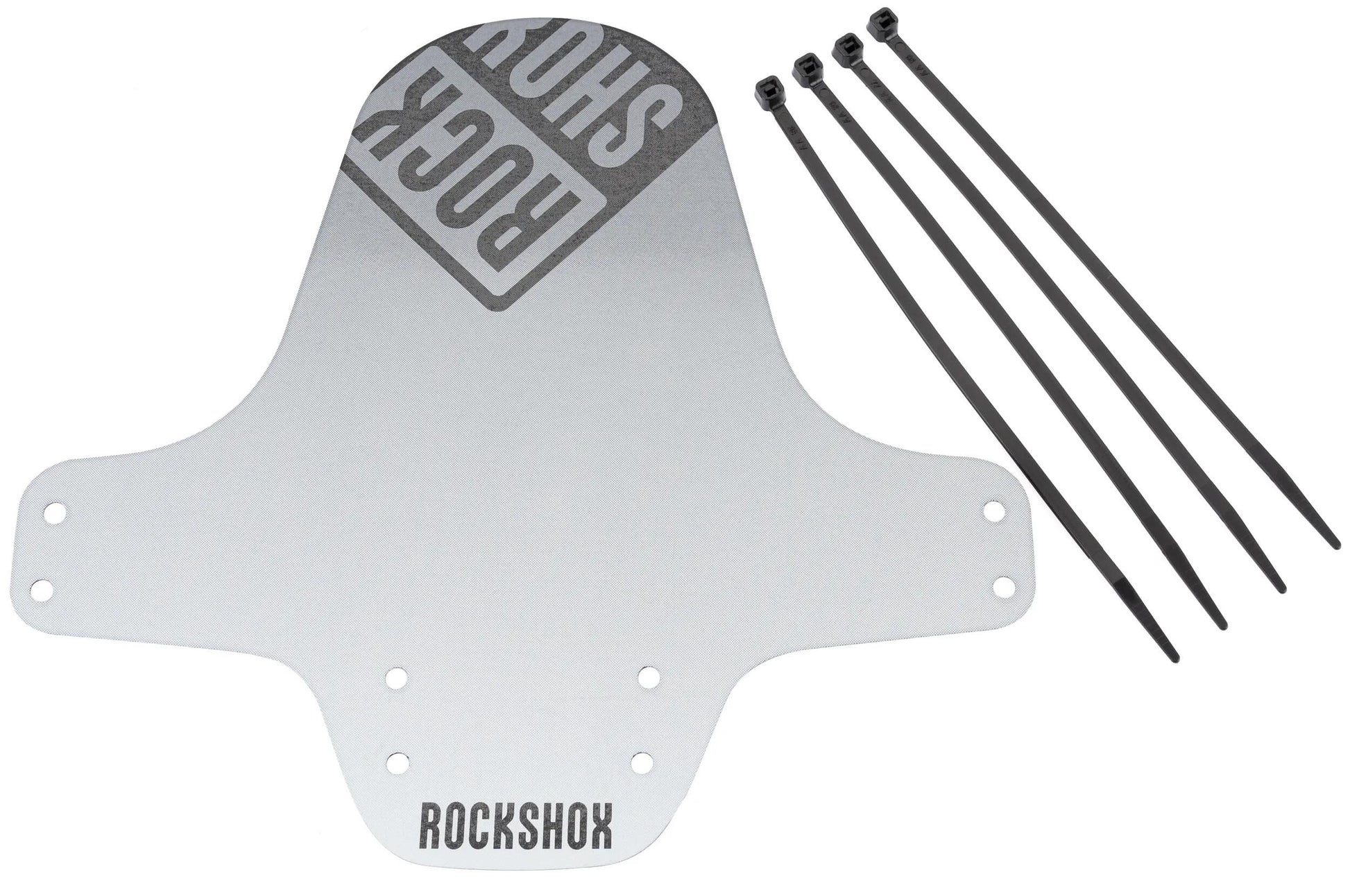 Fender Rockshox Clip-on RS BL. Sil.White Gr. bl.logo