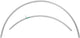 Curana Fender Set Clite Fender Set C-Lite, 28, 35 mm, Sil.