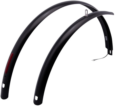 Curana Fender Set Clite Fender Set Clite ILU 55 mm W.light Black