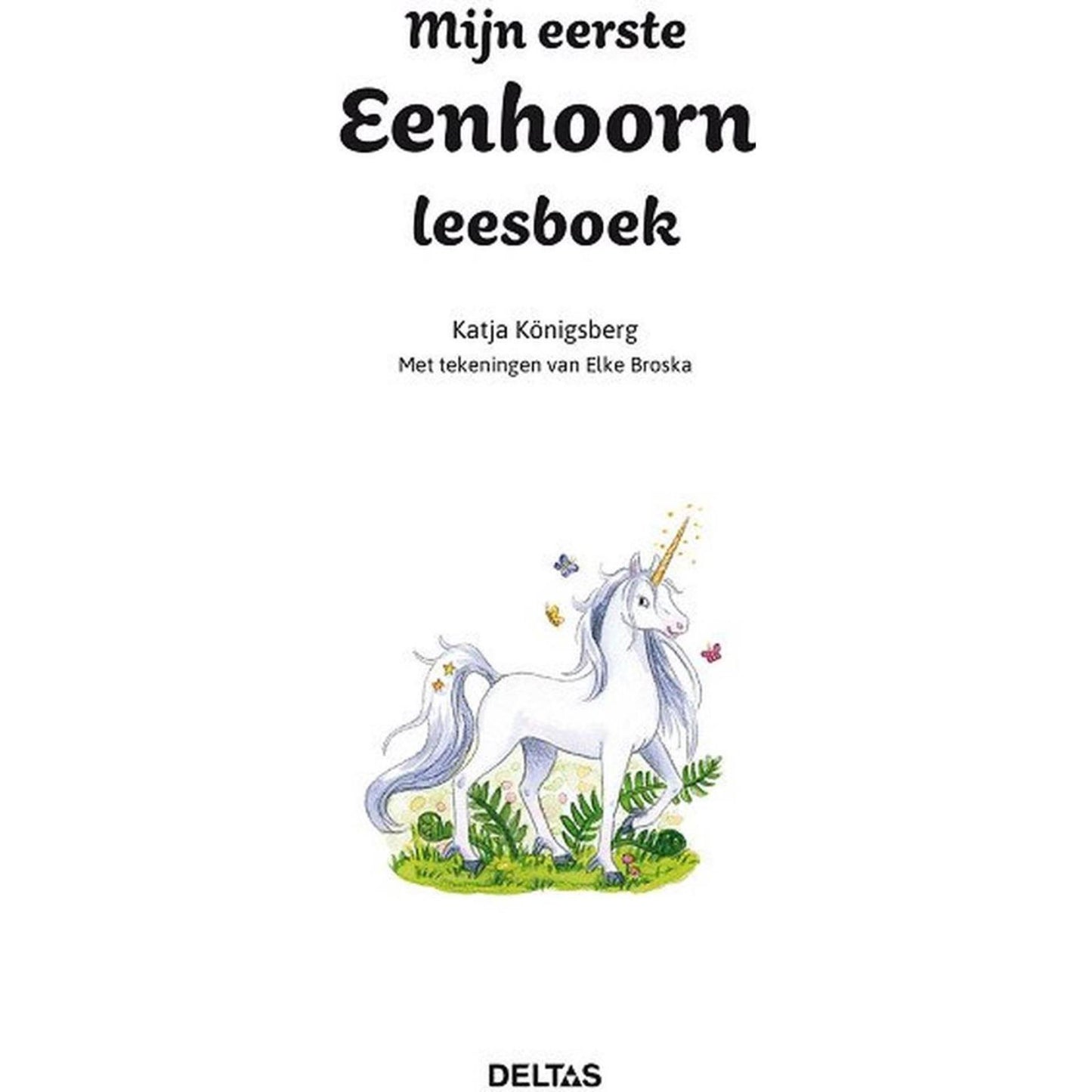 Deltas mon premier livre de lecture à la licorne