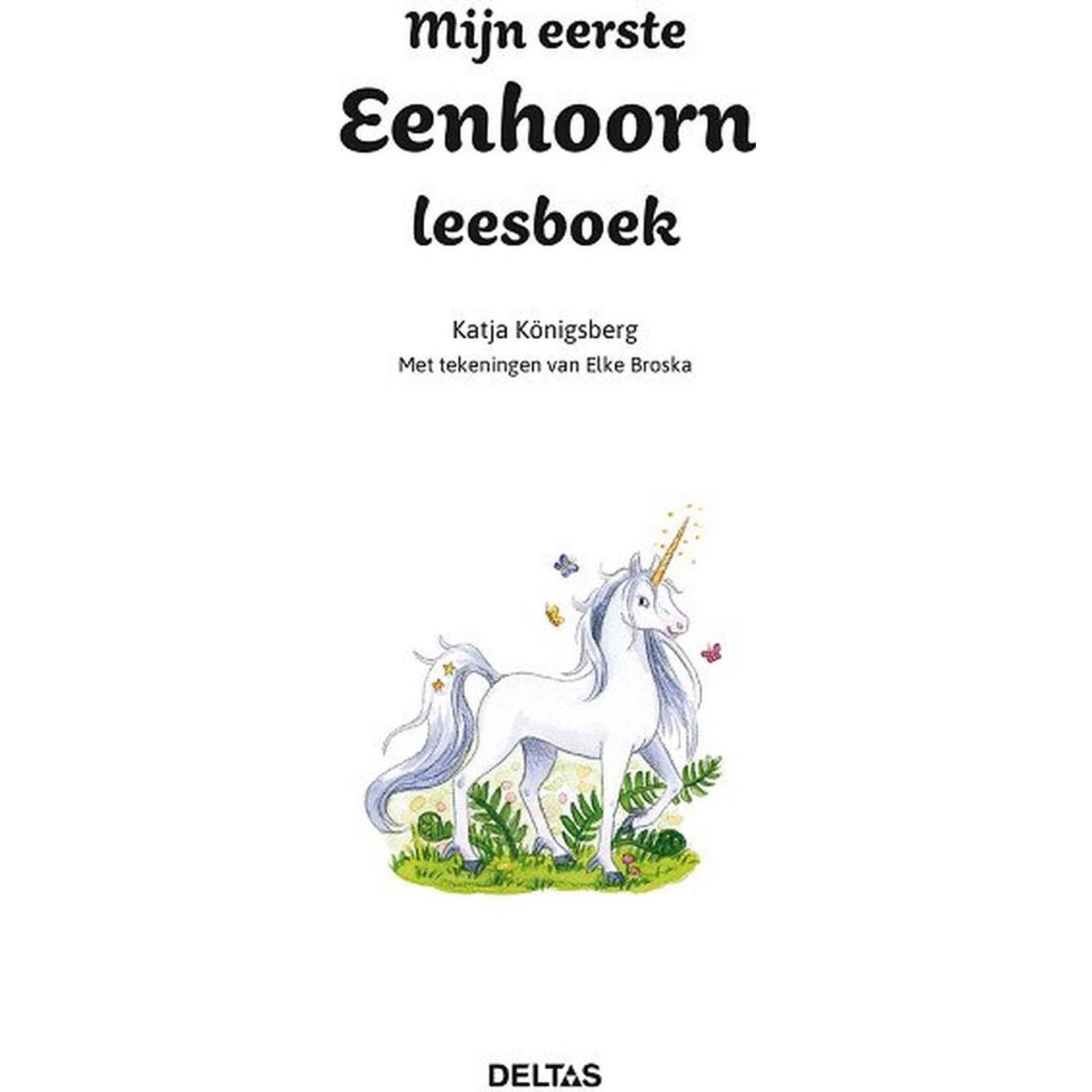 Deltas mon premier livre de lecture à la licorne