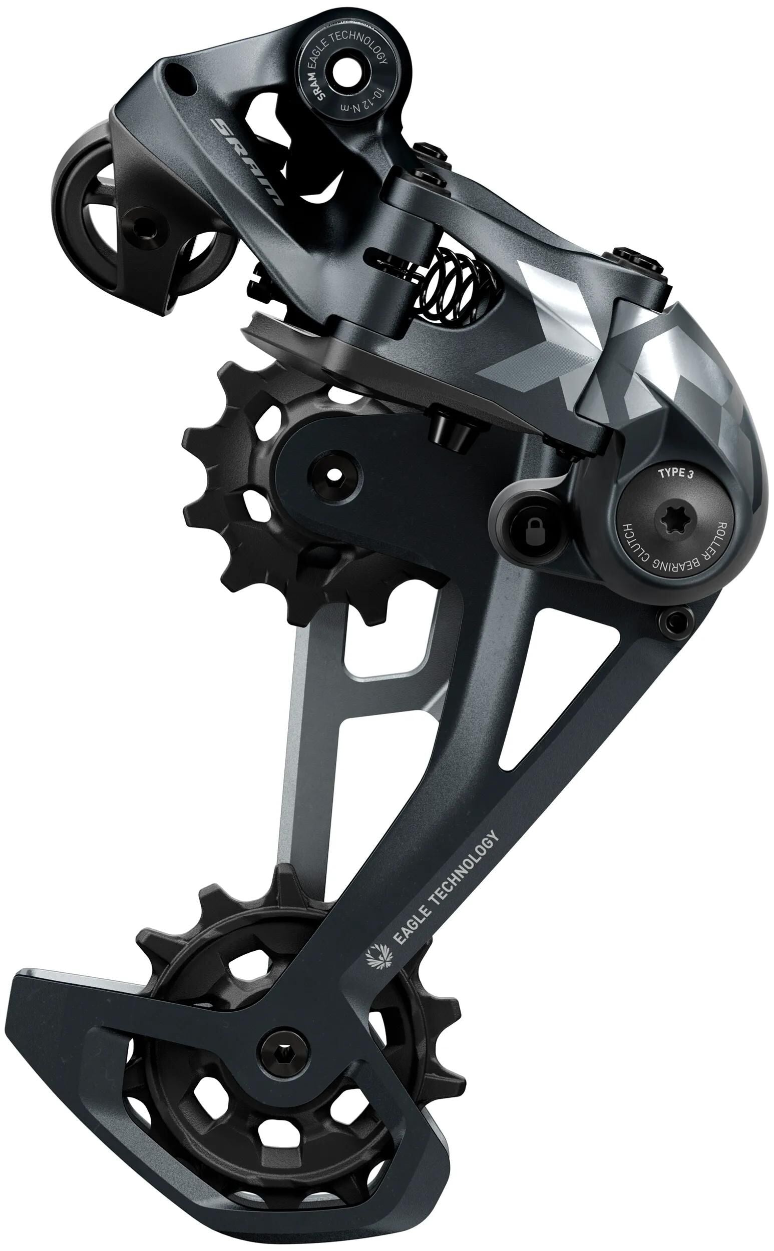Déraille arrière SRAM. X01 Eagle 52T Grey Lunar