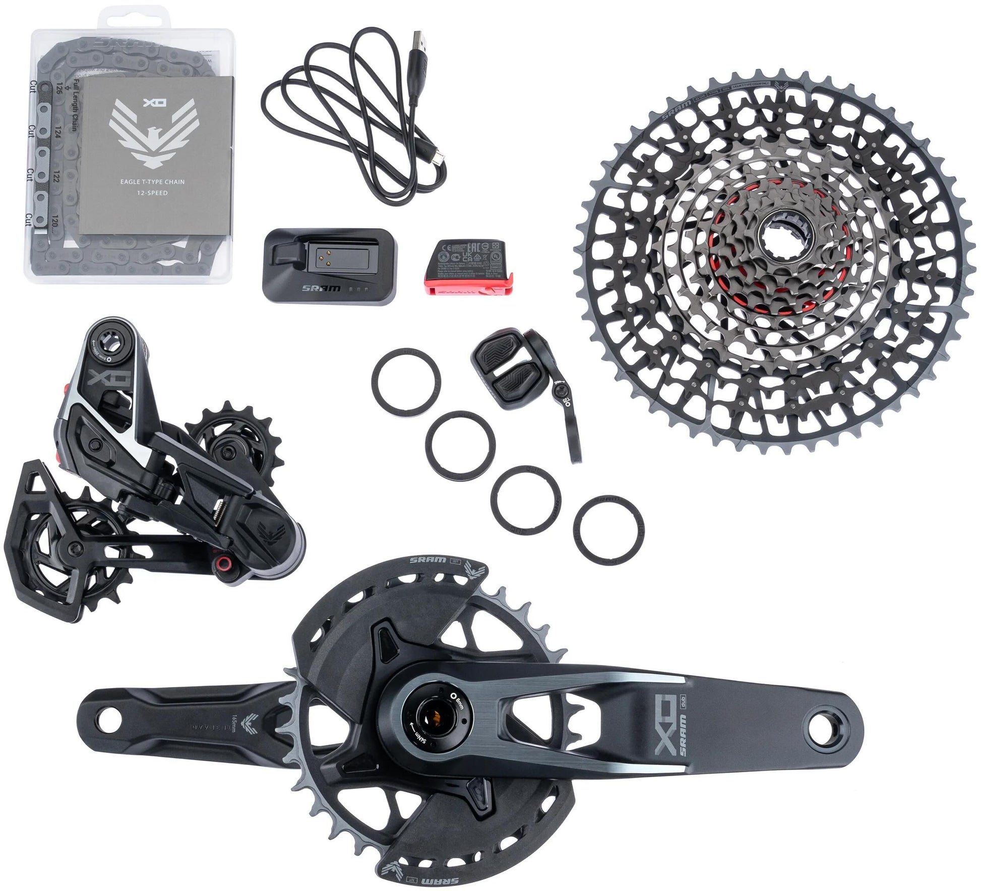 SRAM Shift.Group X0 Eagle Axes Transm.175mm