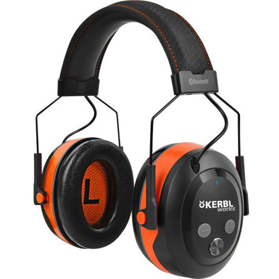 Le casque antibruit Kerbl fonctionne avec Bluetooth