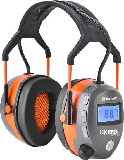 Le casque antibruit Kerbl fonctionne avec Bluetooth