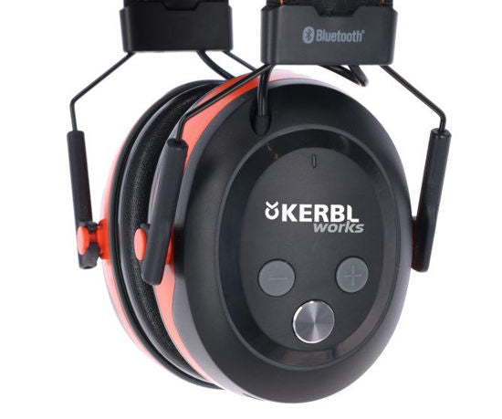 Le casque antibruit Kerbl fonctionne avec Bluetooth