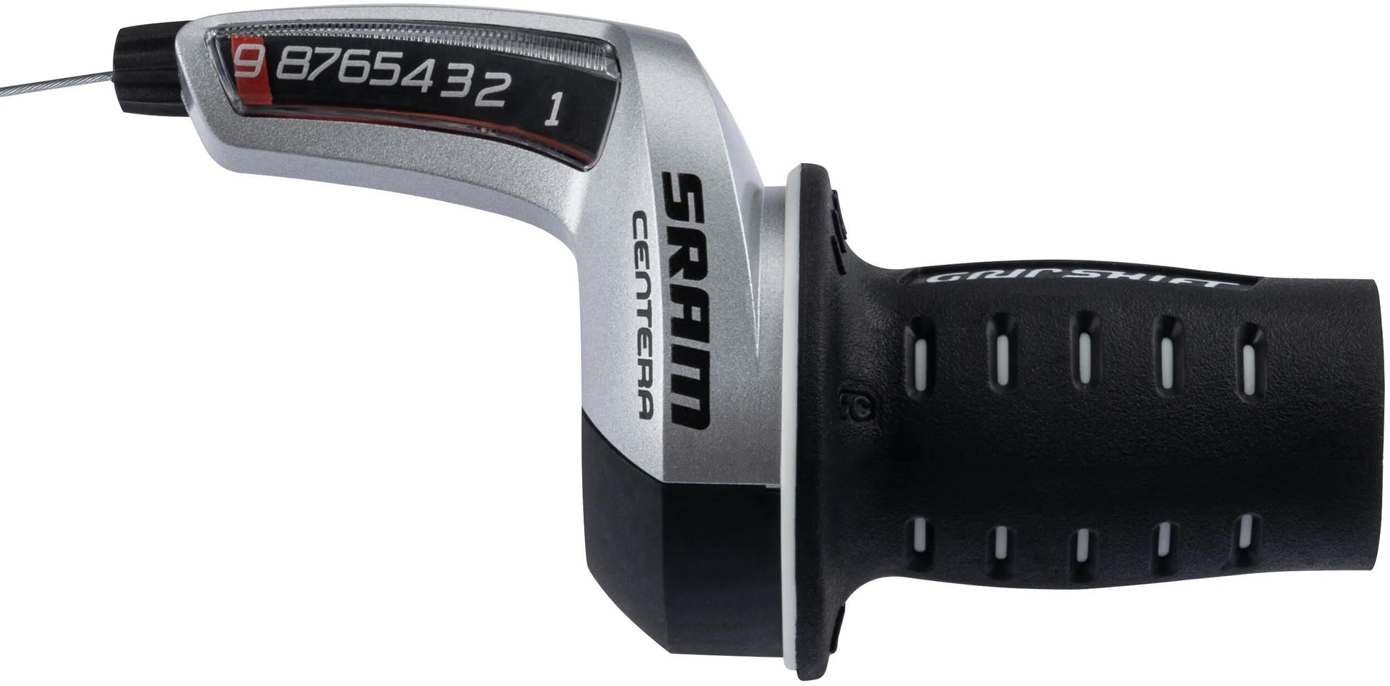 Sram Twist Grip Shift. Centerna 9-SP à droite