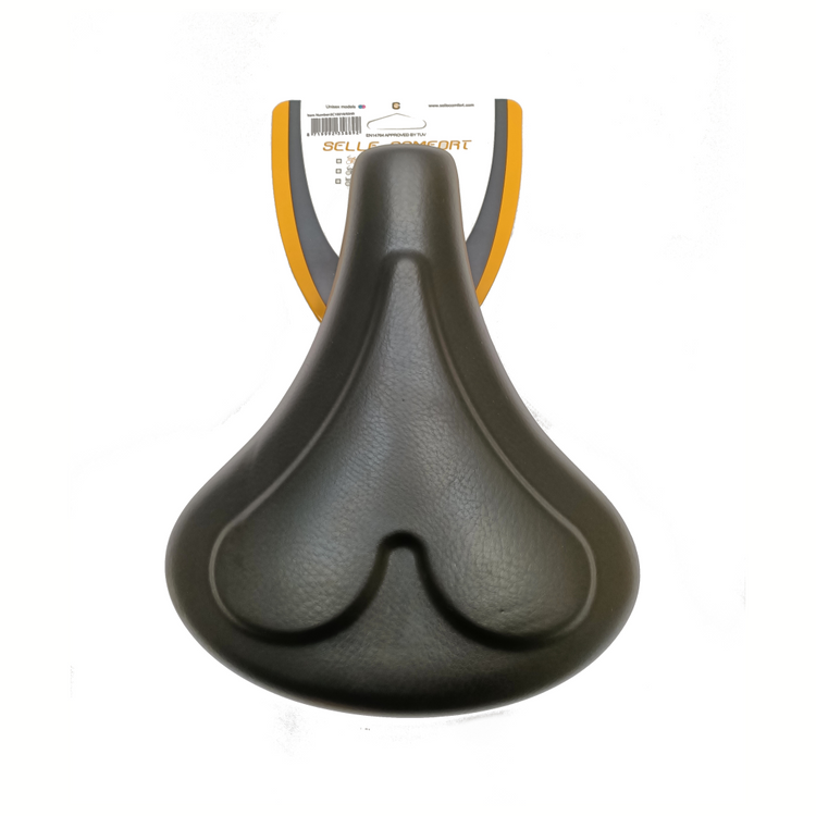 Selle Comfort Comfort Saddle City Gel Heart, sans nœud coulant