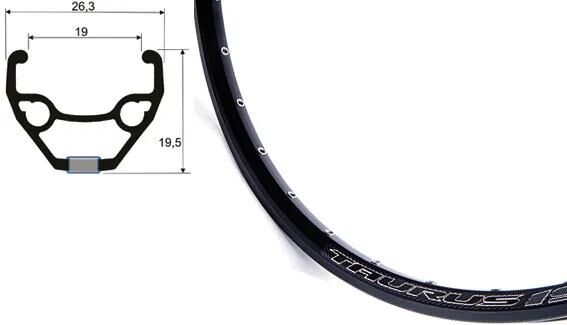 Ryde Rim Taurus 19 DV 19-559 32H B