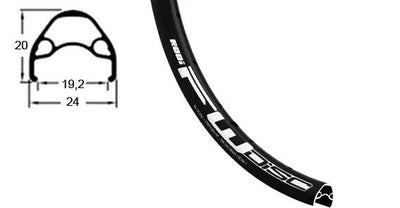 Rodi cyclisme rodi jante fw disque rodi jante fw-disc alu sv 19-622 36h b