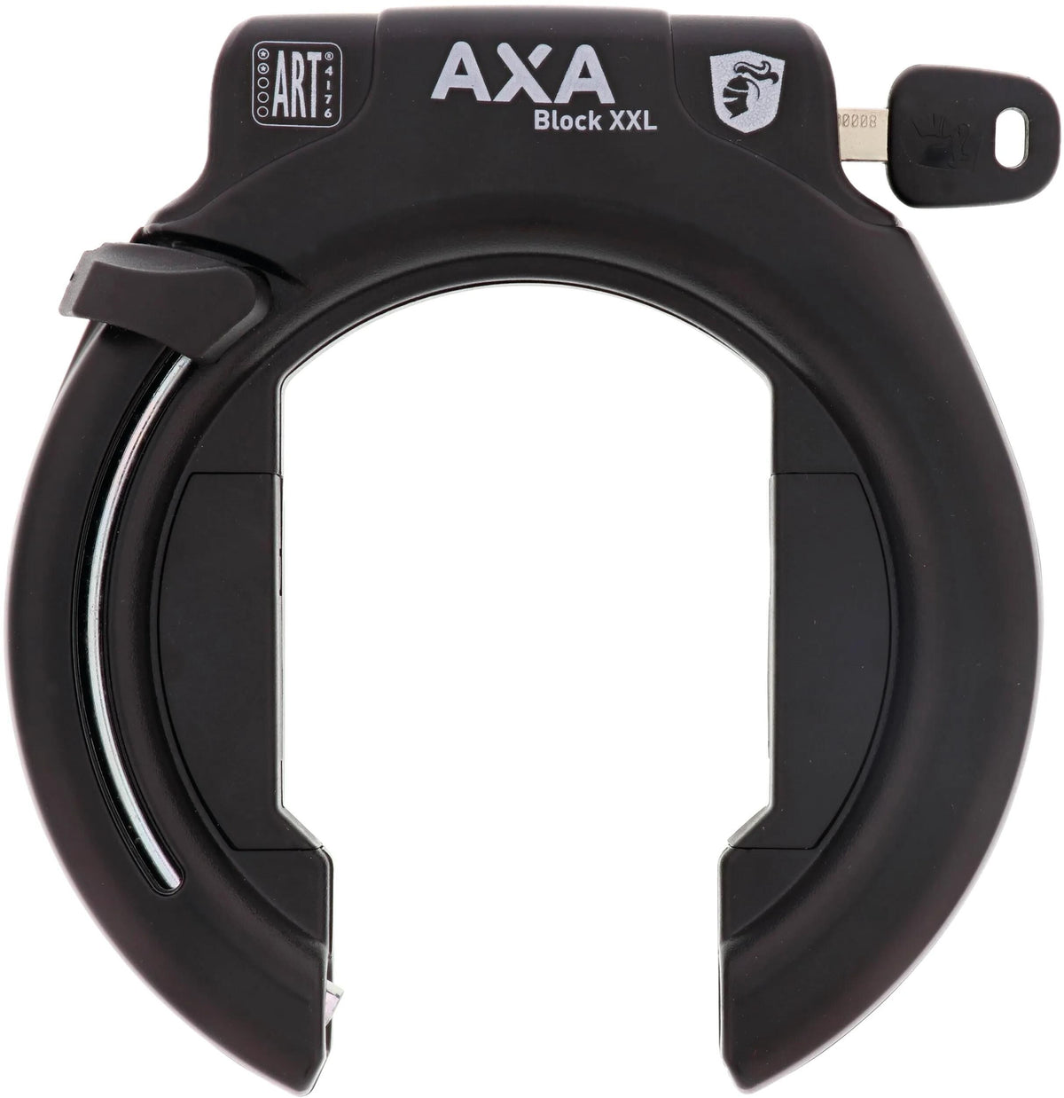 Bloc de verrouillage de cadre Axa xxl - noir - clé amovible - emballage de vente au détail