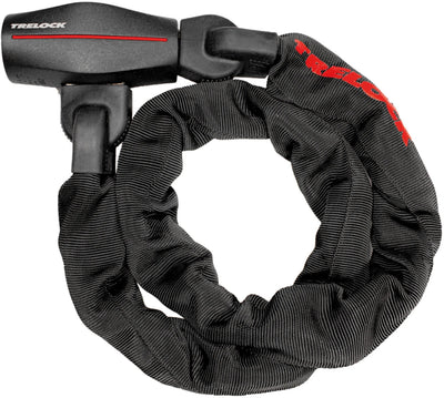 Trelock BC 680 110 9,5 - serrure de chaîne la plus sûre, 110 cm, noir